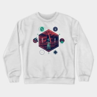 It fell from the stars, It rose from the sea Crewneck Sweatshirt